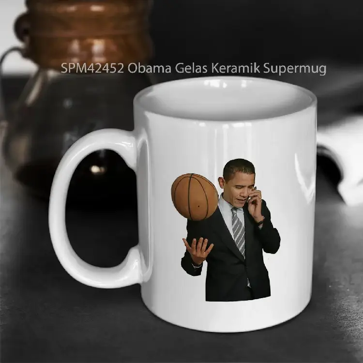SPM42452 Obama Gelas Keramik Supermug