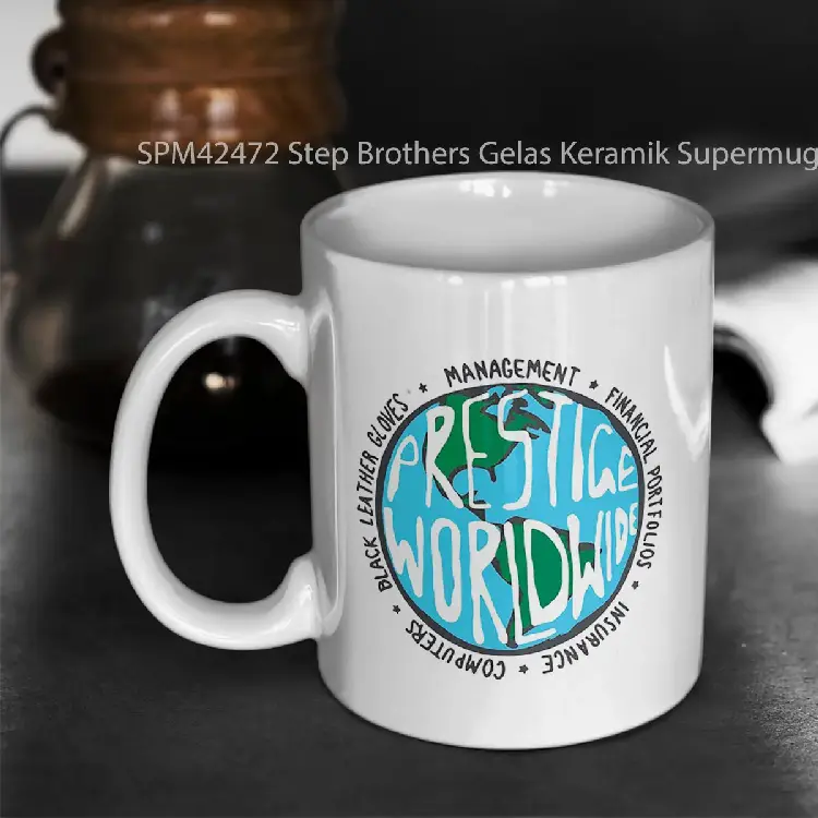 SPM42472 Step Brothers Gelas Keramik Supermug