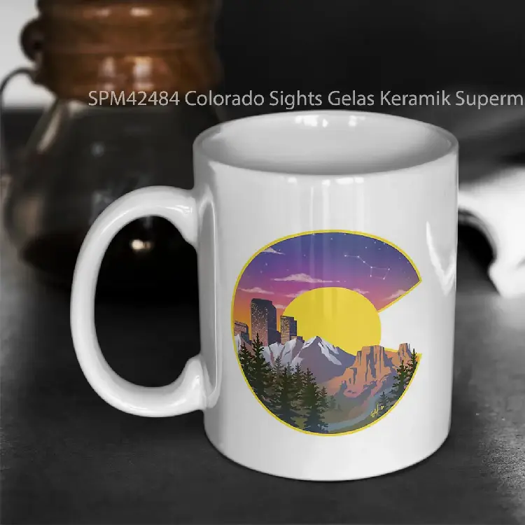 SPM42484 Colorado Sights Gelas Keramik Supermug