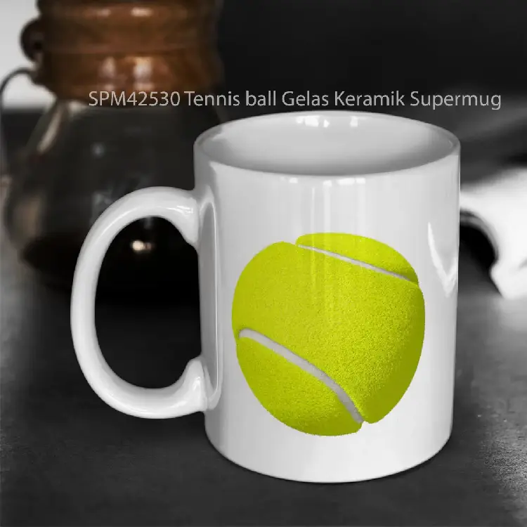 SPM42530 Tennis ball Gelas Keramik Supermug