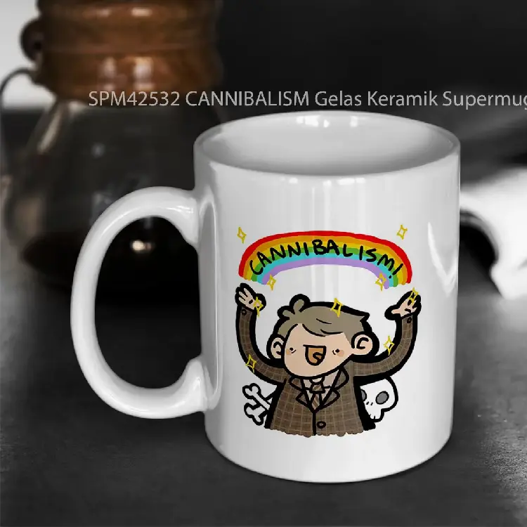 SPM42532 CANNIBALISM Gelas Keramik Supermug