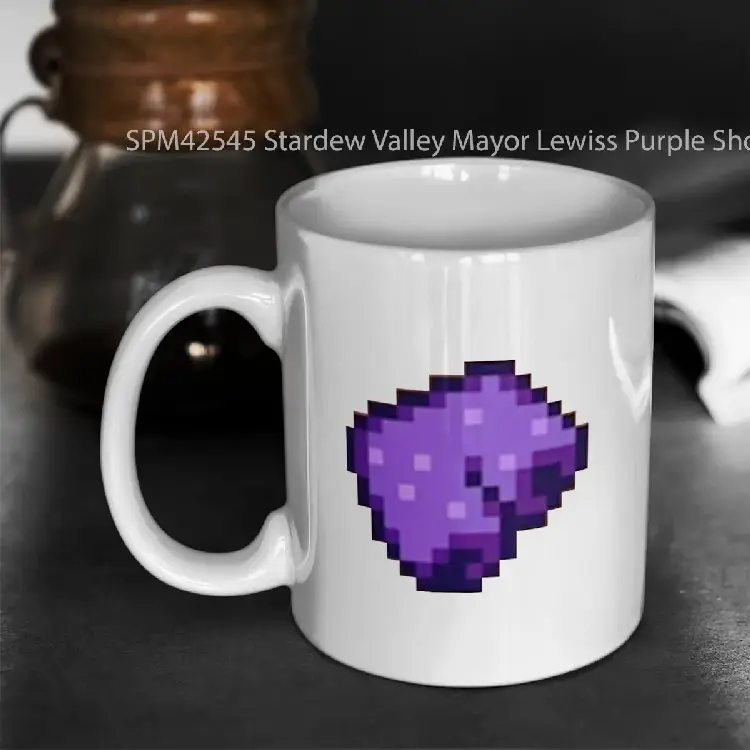 SPM42545 Stardew Valley Mayor Lewiss Purple Shorts Gelas Keramik Supermug