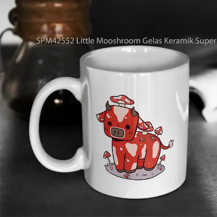 SPM42552 Little Mooshroom Gelas Keramik Supermug