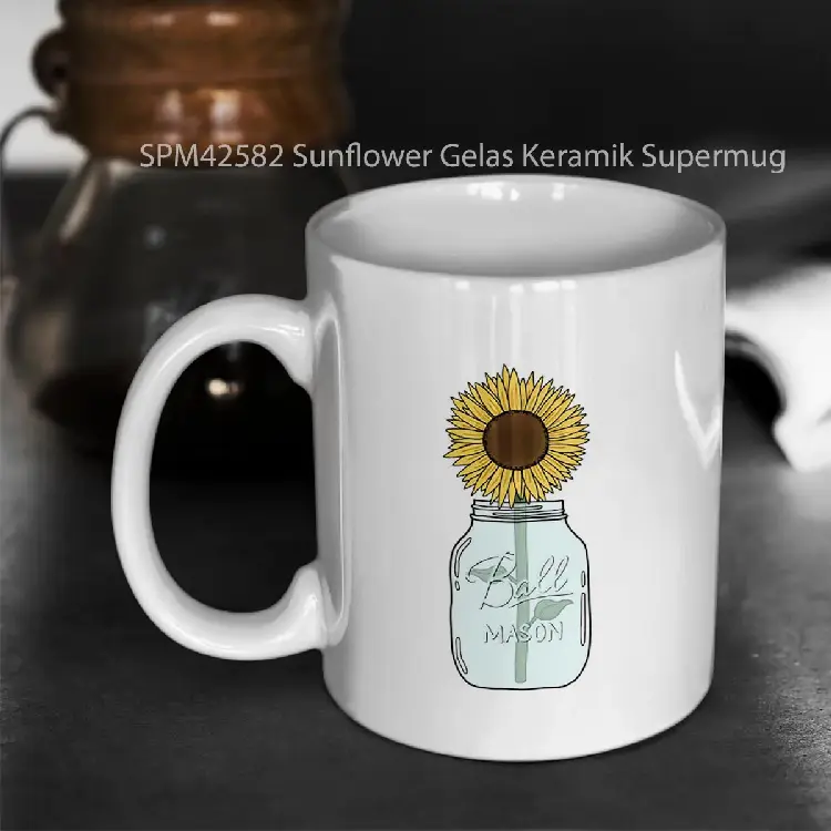 SPM42582 Sunflower Gelas Keramik Supermug