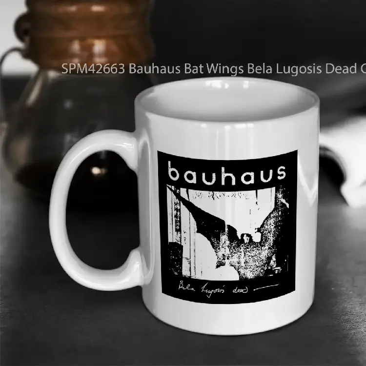 SPM42663 Bauhaus Bat Wings Bela Lugosis Dead Gelas Keramik Supermug