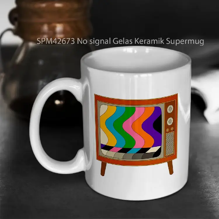 SPM42673 No signal Gelas Keramik Supermug