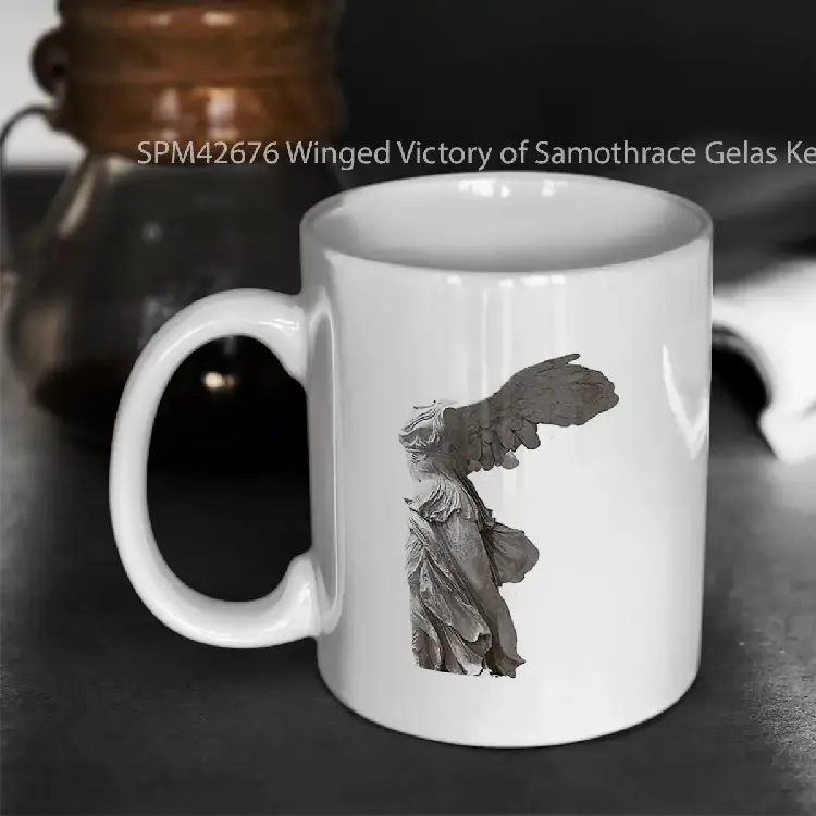 SPM42676 Winged Victory of Samothrace Gelas Keramik Supermug