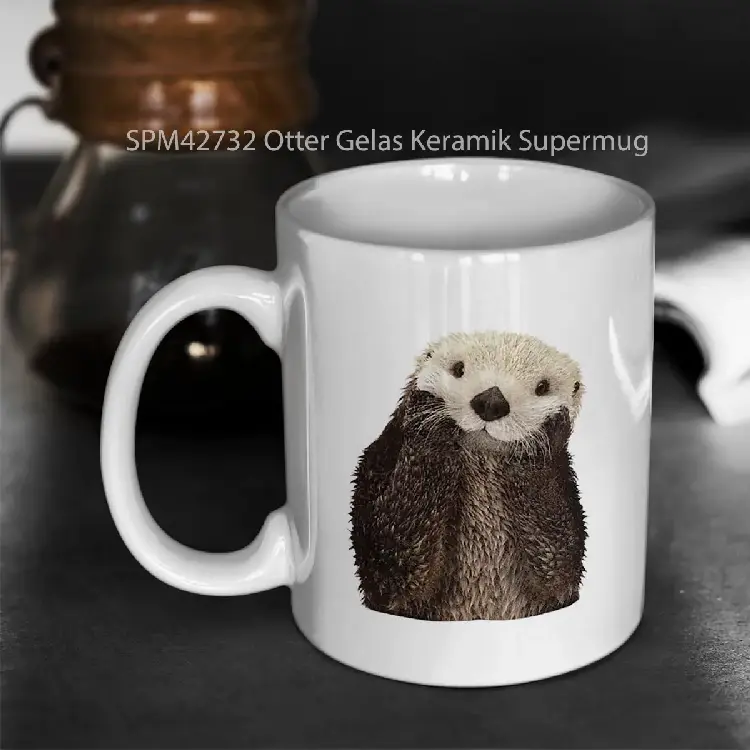 SPM42732 Otter Gelas Keramik Supermug