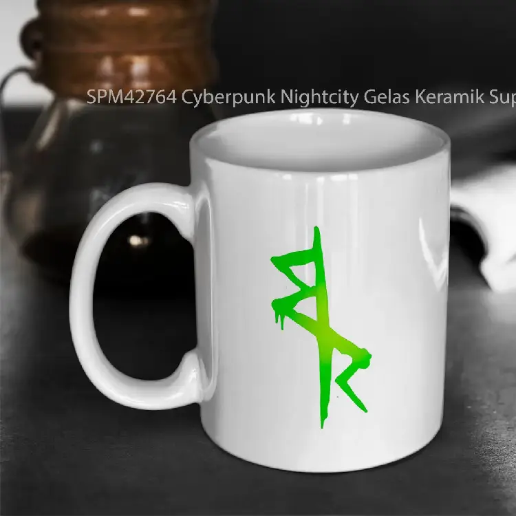 SPM42764 Cyberpunk Nightcity Gelas Keramik Supermug