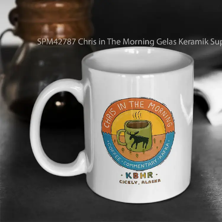 SPM42787 Chris in The Morning Gelas Keramik Supermug