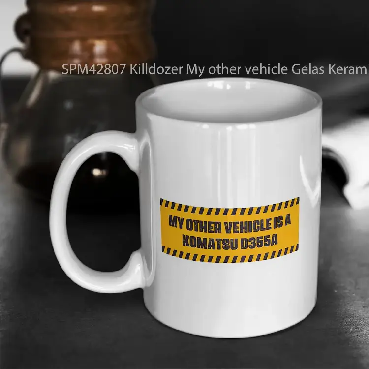 SPM42807 Killdozer My other vehicle Gelas Keramik Supermug