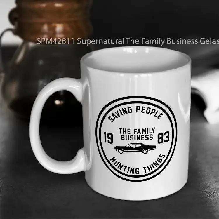 SPM42811 Supernatural The Family Business Gelas Keramik Supermug