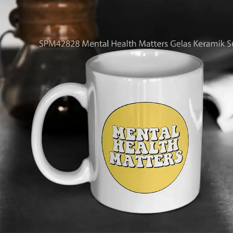 SPM42828 Mental Health Matters Gelas Keramik Supermug