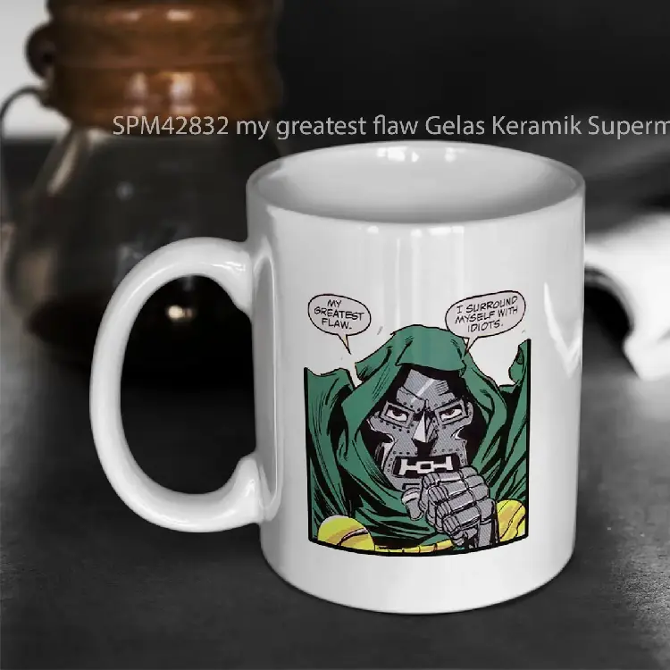 SPM42832 my greatest flaw Gelas Keramik Supermug