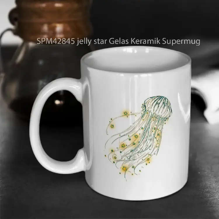 SPM42845 jelly star Gelas Keramik Supermug