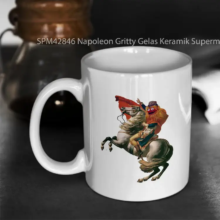 SPM42846 Napoleon Gritty Gelas Keramik Supermug