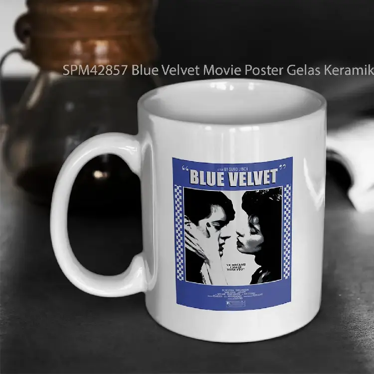 SPM42857 Blue Velvet Movie Poster Gelas Keramik Supermug