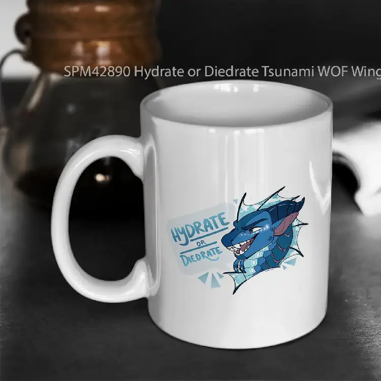 SPM42890 Hydrate or Diedrate Tsunami WOF Wings of Fire Gelas Keramik Supermug
