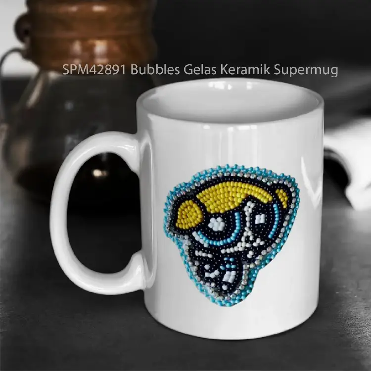 SPM42891 Bubbles Gelas Keramik Supermug