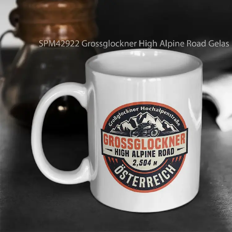 SPM42922 Grossglockner High Alpine Road Gelas Keramik Supermug