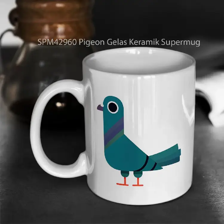 SPM42960 Pigeon Gelas Keramik Supermug
