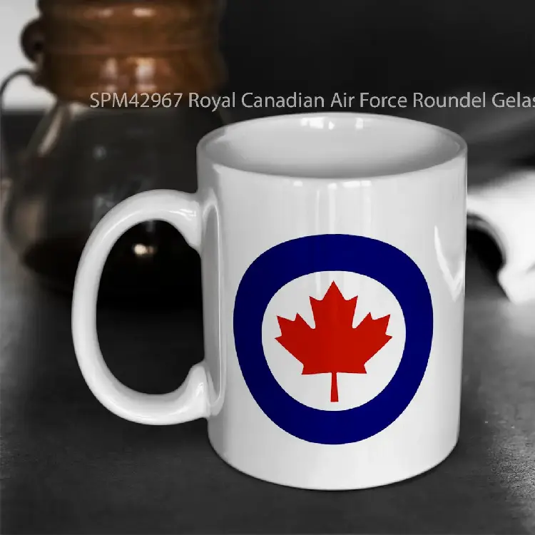 SPM42967 Royal Canadian Air Force Roundel Gelas Keramik Supermug