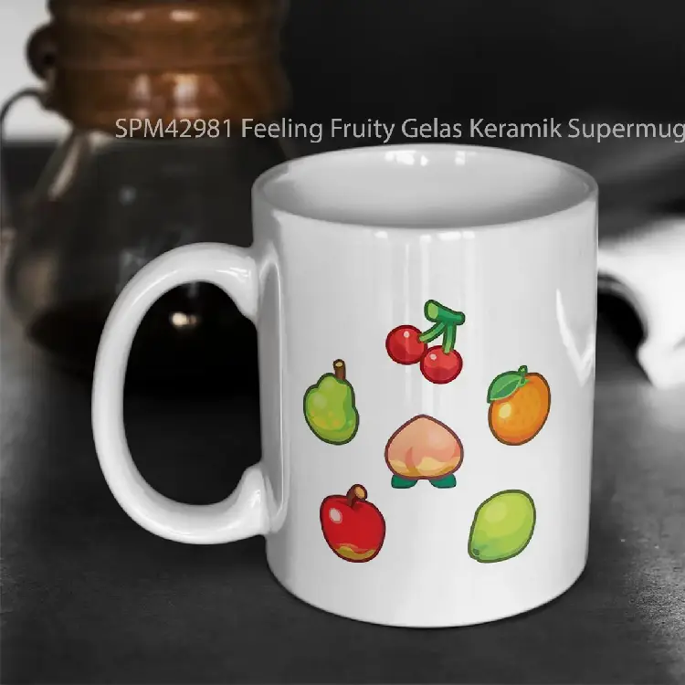 SPM42981 Feeling Fruity Gelas Keramik Supermug