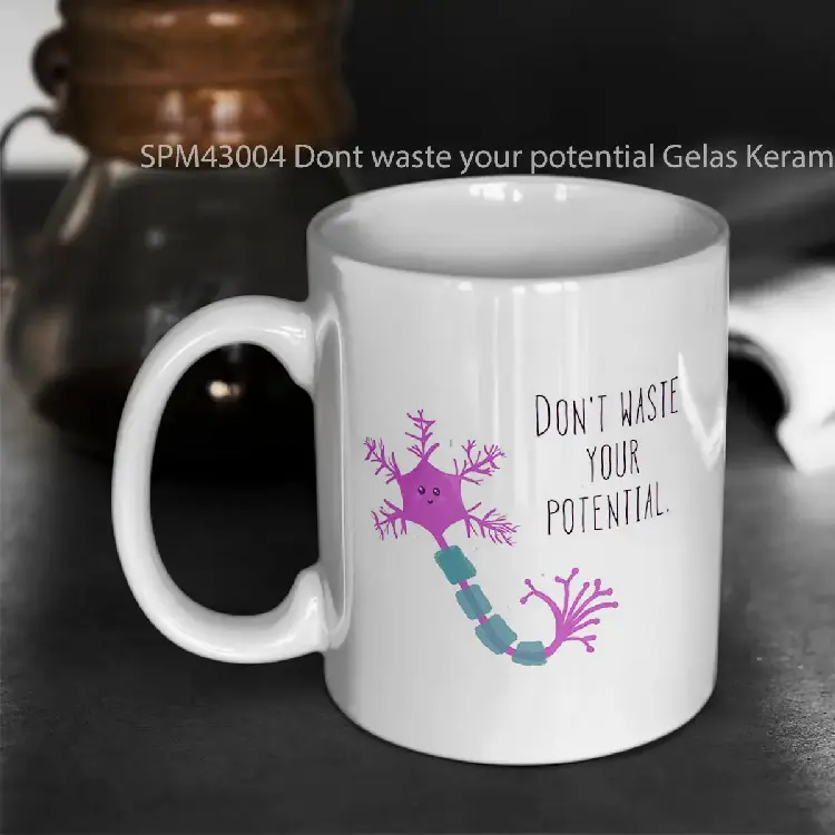 SPM43004 Dont waste your potential Gelas Keramik Supermug