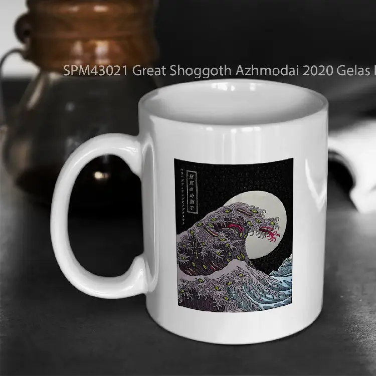 SPM43021 Great Shoggoth Azhmodai 2020 Gelas Keramik Supermug