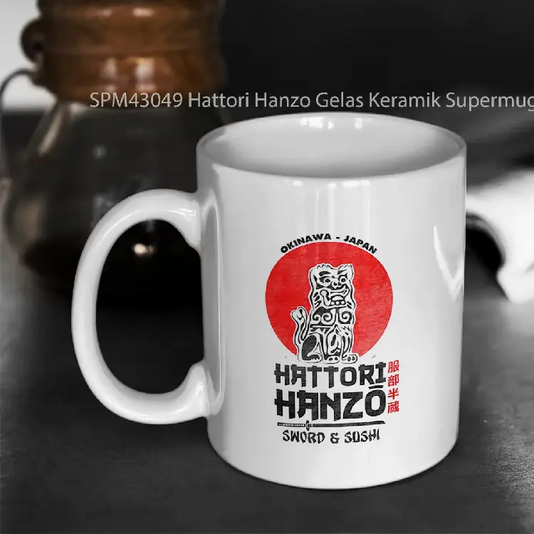 SPM43049 Hattori Hanzo Gelas Keramik Supermug
