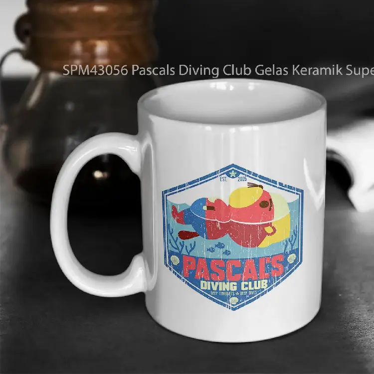 SPM43056 Pascals Diving Club Gelas Keramik Supermug