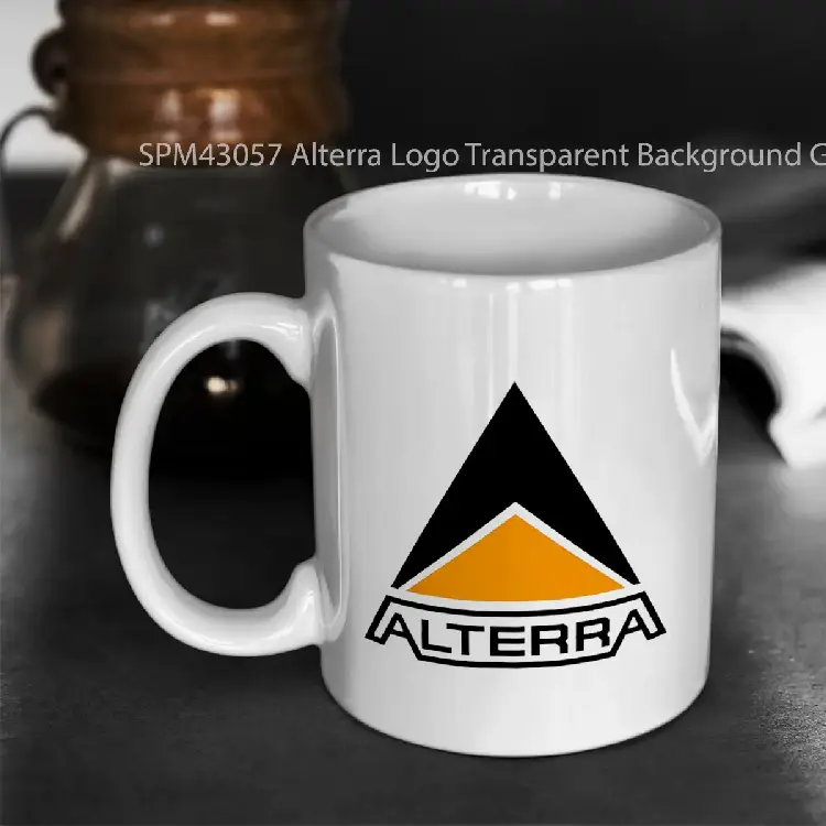 SPM43057 Alterra Logo Transparent Background Gelas Keramik Supermug