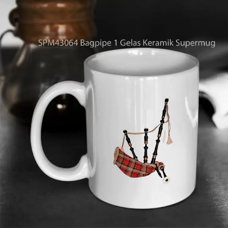 SPM43064 Bagpipe 1 Gelas Keramik Supermug