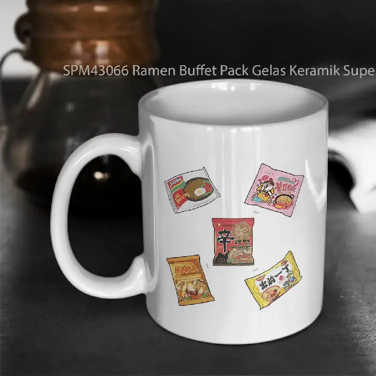 SPM43066 Ramen Buffet Pack Gelas Keramik Supermug