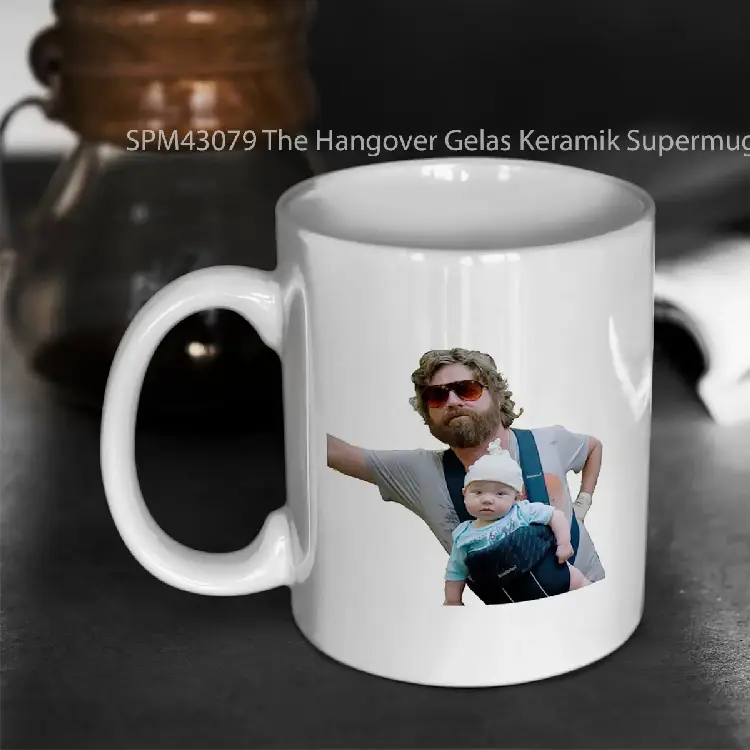 SPM43079 The Hangover Gelas Keramik Supermug