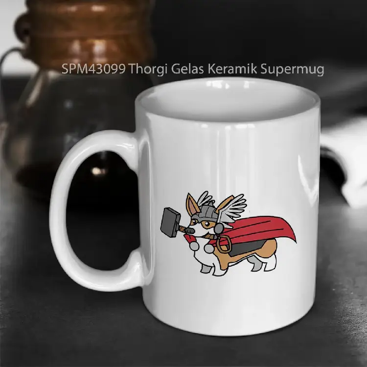 SPM43099 Thorgi Gelas Keramik Supermug