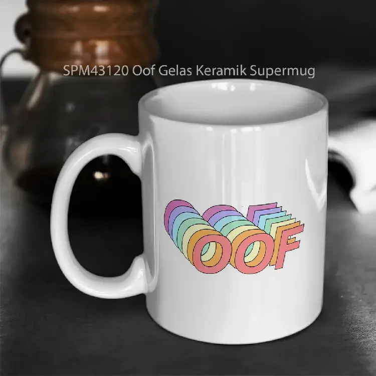 SPM43120 Oof Gelas Keramik Supermug