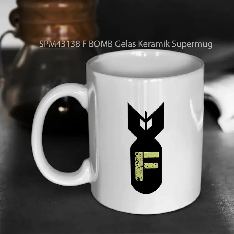 SPM43138 F BOMB Gelas Keramik Supermug