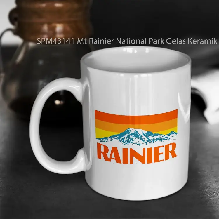 SPM43141 Mt Rainier National Park Gelas Keramik Supermug