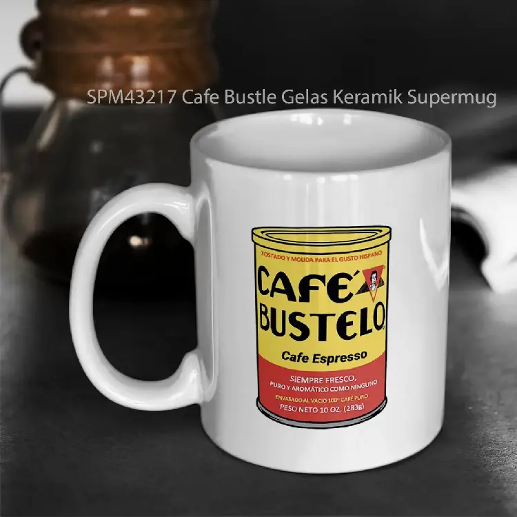 SPM43217 Cafe Bustle Gelas Keramik Supermug