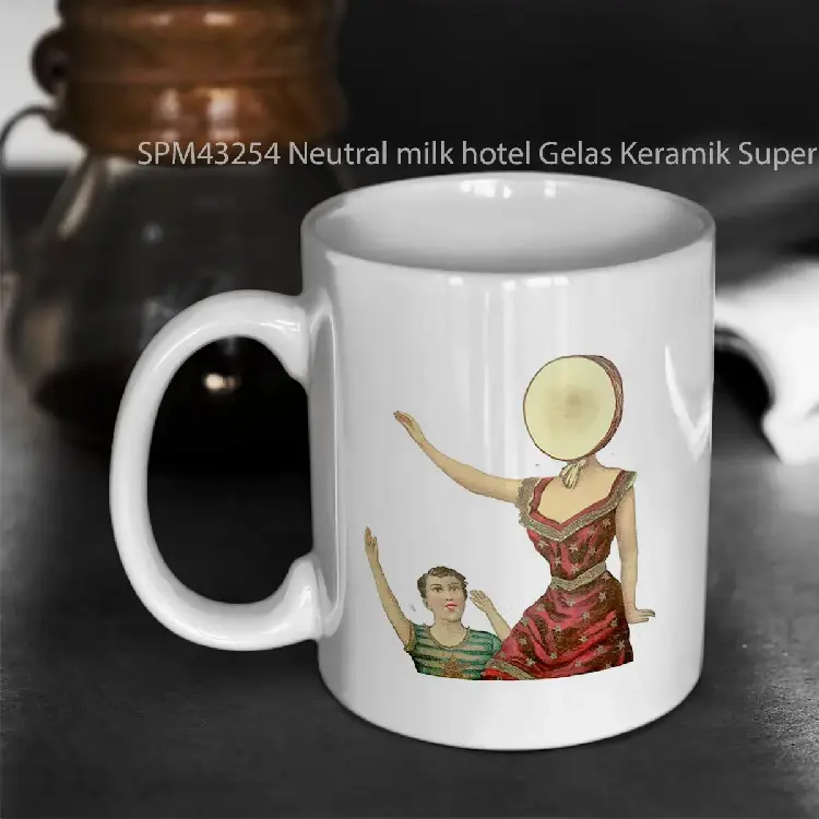 SPM43254 Neutral milk hotel Gelas Keramik Supermug