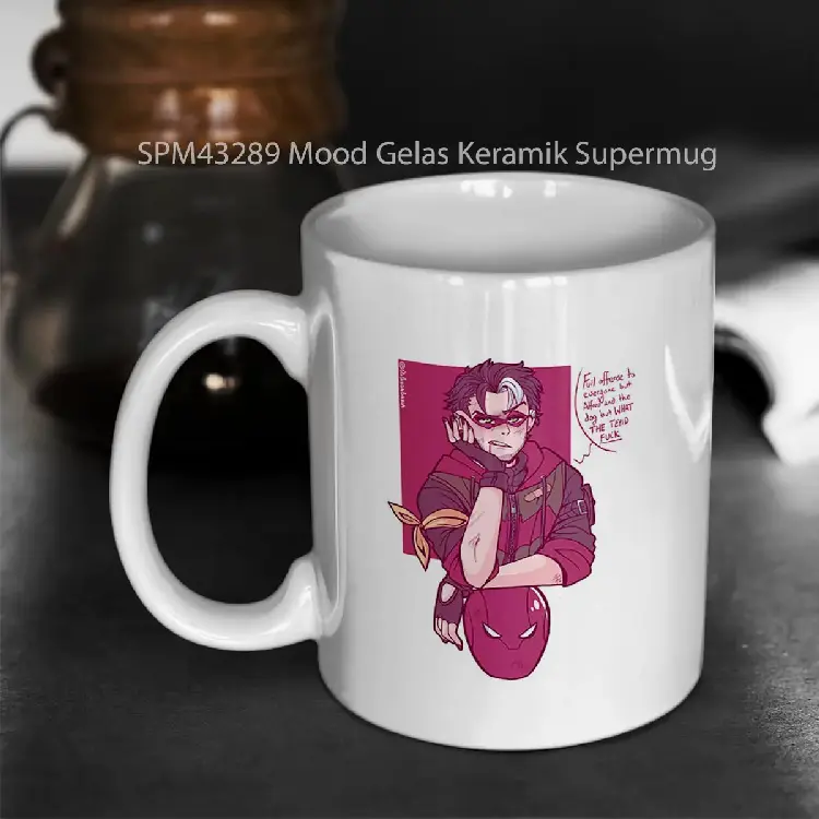SPM43289 Mood Gelas Keramik Supermug
