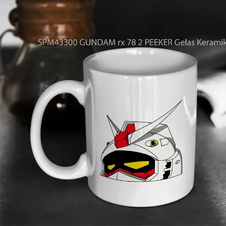 SPM43300 GUNDAM rx 78 2 PEEKER Gelas Keramik Supermug