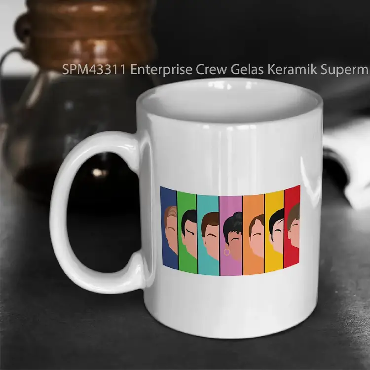 SPM43311 Enterprise Crew Gelas Keramik Supermug