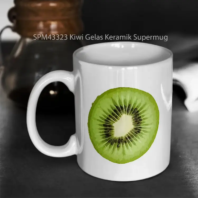 SPM43323 Kiwi Gelas Keramik Supermug
