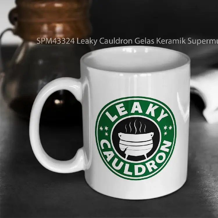 SPM43324 Leaky Cauldron Gelas Keramik Supermug