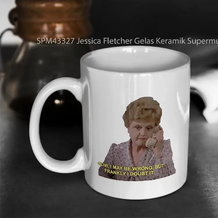 SPM43327 Jessica Fletcher Gelas Keramik Supermug