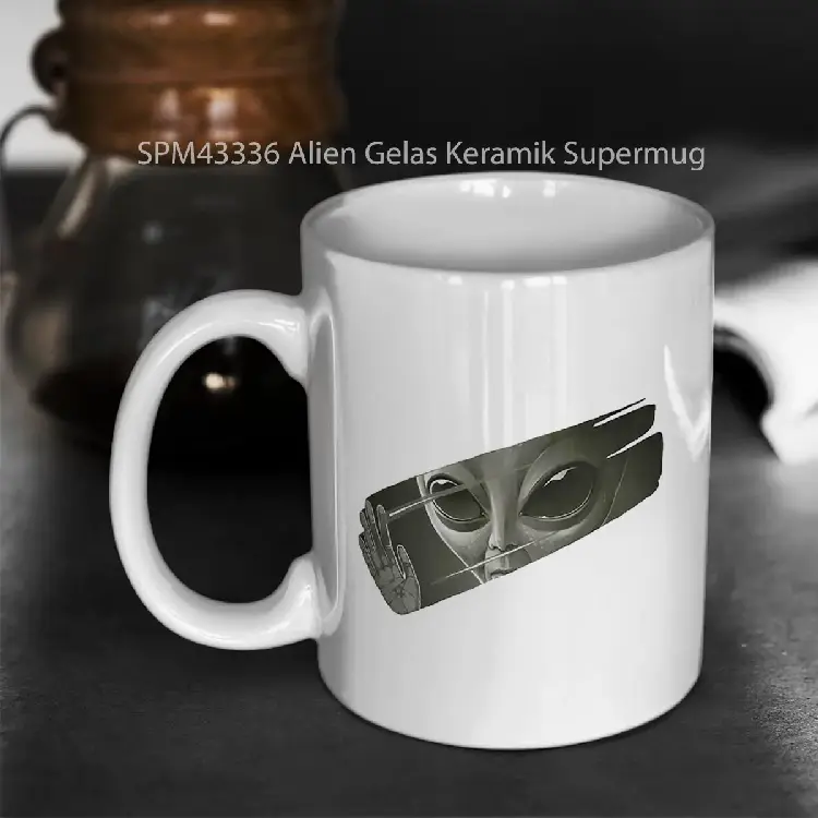 SPM43336 Alien Gelas Keramik Supermug