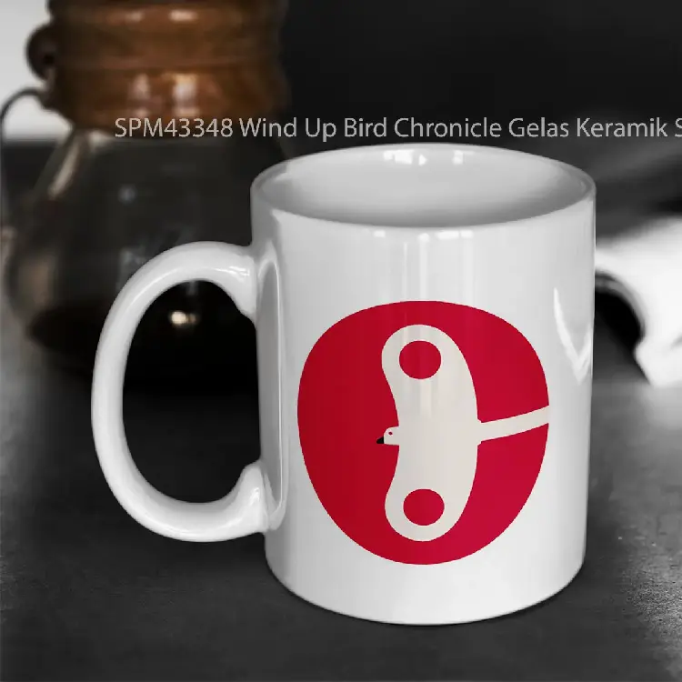 SPM43348 Wind Up Bird Chronicle Gelas Keramik Supermug