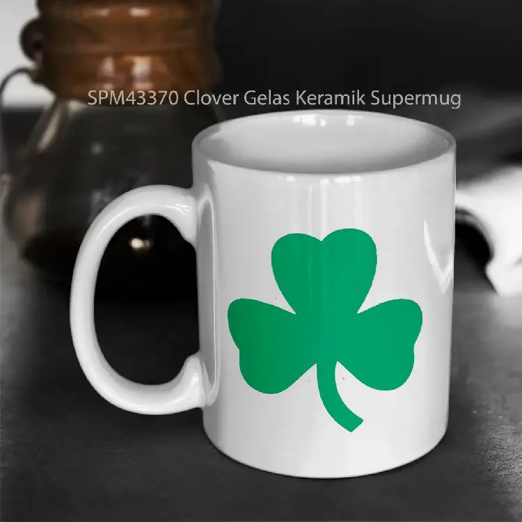 SPM43370 Clover Gelas Keramik Supermug